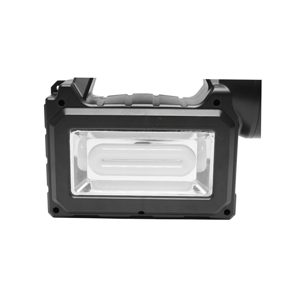 Kit iluminat portabil LED cu 3 becuri/proiector, panou solar si baterie 3.7V, 5500Ah pentru pescuit camping GD-P30
